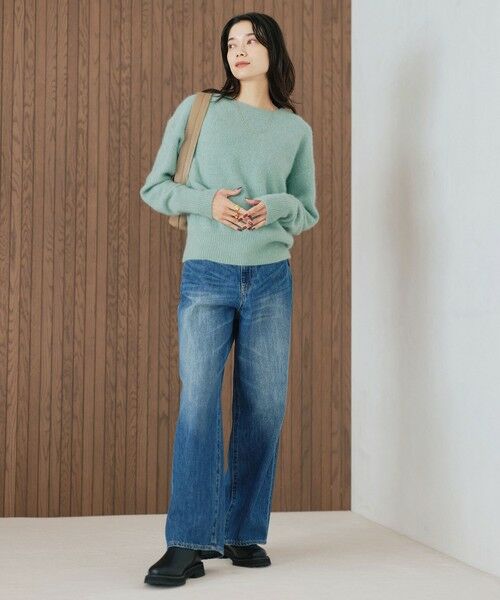 green label relaxing / グリーンレーベル リラクシング ニット・セーター | 【結論シリーズ】ふれてヘアリーニット | 詳細25