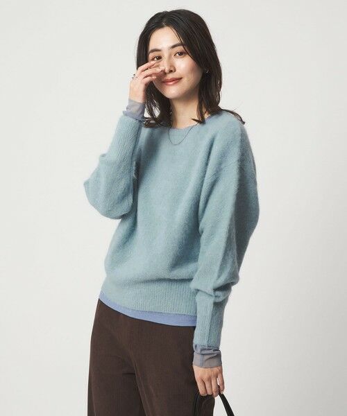 green label relaxing / グリーンレーベル リラクシング ニット・セーター | 【結論シリーズ】ふれてヘアリーニット | 詳細29