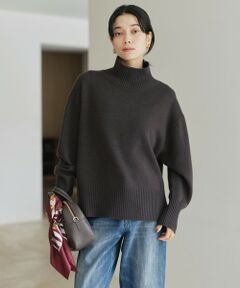 green label relaxing / グリーンレーベル リラクシング ニット・セーター | ［size SHORTあり］SERENITY ハイネック プルオーバー ニット