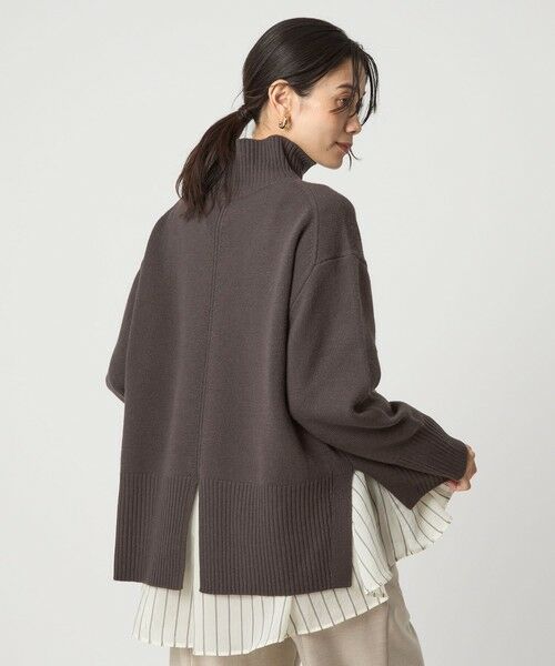 green label relaxing / グリーンレーベル リラクシング ニット・セーター | ［size SHORTあり］SERENITY ハイネック プルオーバー ニット | 詳細13