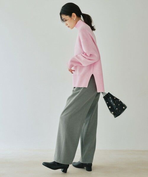 green label relaxing / グリーンレーベル リラクシング ニット・セーター | ［size SHORTあり］SERENITY ハイネック プルオーバー ニット | 詳細22