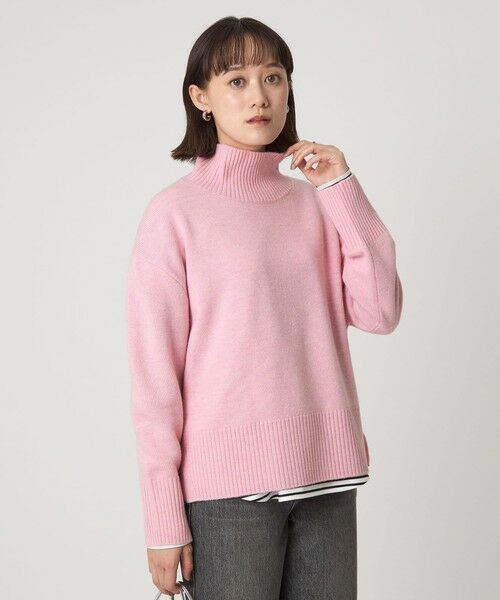 green label relaxing / グリーンレーベル リラクシング ニット・セーター | ［size SHORTあり］SERENITY ハイネック プルオーバー ニット | 詳細23