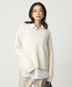 green label relaxing / グリーンレーベル リラクシング ニット・セーター | SERENITY Vネック プルオーバー ニット