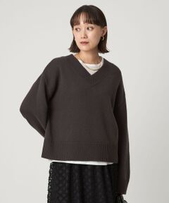 green label relaxing / グリーンレーベル リラクシング ニット・セーター | SERENITY Vネック プルオーバー ニット