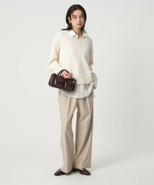 green label relaxing / グリーンレーベル リラクシング ニット・セーター | SERENITY Vネック プルオーバー ニット | 詳細2