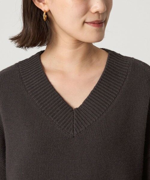 green label relaxing / グリーンレーベル リラクシング ニット・セーター | SERENITY Vネック プルオーバー ニット | 詳細11