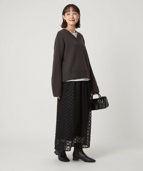 green label relaxing / グリーンレーベル リラクシング ニット・セーター | SERENITY Vネック プルオーバー ニット | 詳細7