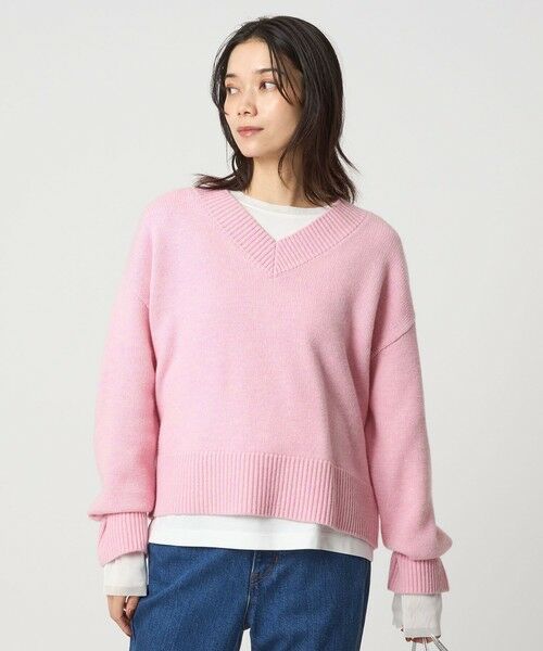 green label relaxing / グリーンレーベル リラクシング ニット・セーター | SERENITY Vネック プルオーバー ニット | 詳細17