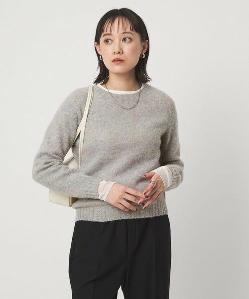 green label relaxing / グリーンレーベル リラクシング ニット・セーター | 【別注】＜Harley of Scotland＞ニット プルオーバー | 詳細1