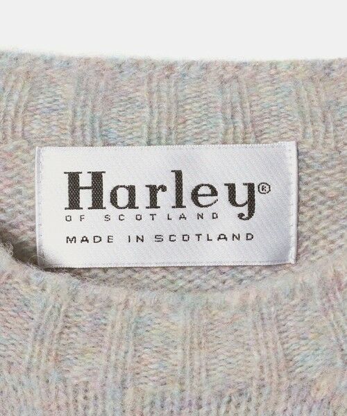 green label relaxing / グリーンレーベル リラクシング ニット・セーター | 【別注】＜Harley of Scotland＞ニット プルオーバー | 詳細12