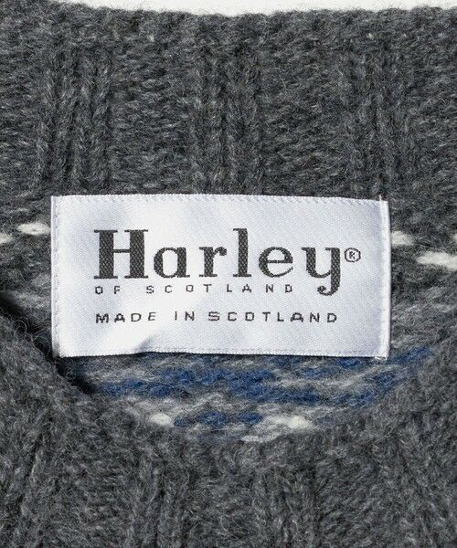 green label relaxing / グリーンレーベル リラクシング ニット・セーター | 【別注】＜Harley of Scotland＞ノルディック プルオーバー ニット | 詳細9