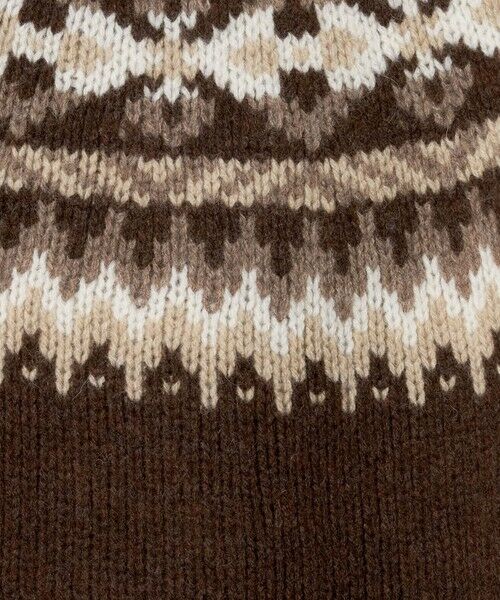 green label relaxing / グリーンレーベル リラクシング ニット・セーター | 【別注】＜Harley of Scotland＞ノルディック プルオーバー ニット | 詳細21