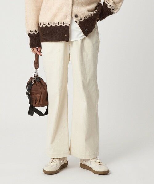 green label relaxing / グリーンレーベル リラクシング その他パンツ | ［size SHORTあり］オルマイ コール ジャージー パンツ マシンウォッシャブル ストレッチ | 詳細1