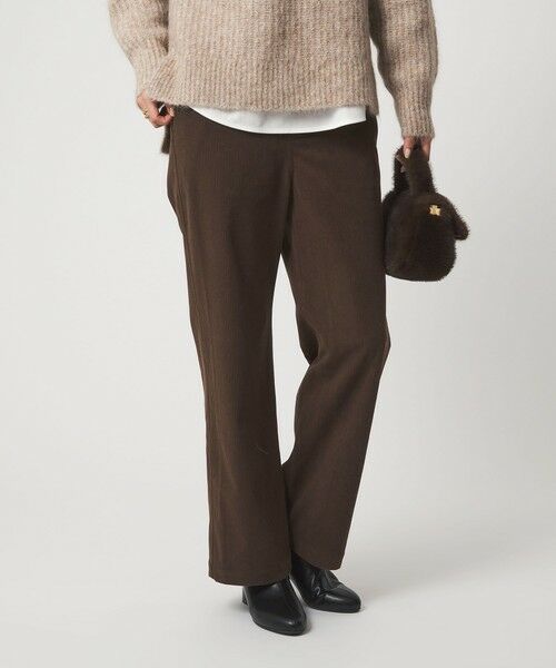 green label relaxing / グリーンレーベル リラクシング その他パンツ | ［size SHORTあり］オルマイ コール ジャージー パンツ マシンウォッシャブル ストレッチ | 詳細10