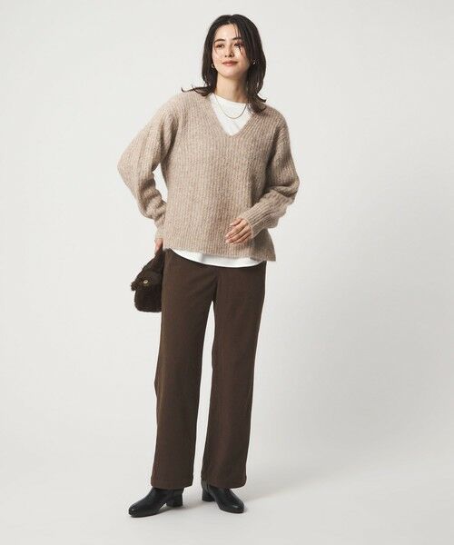 green label relaxing / グリーンレーベル リラクシング その他パンツ | ［size SHORTあり］オルマイ コール ジャージー パンツ マシンウォッシャブル ストレッチ | 詳細11