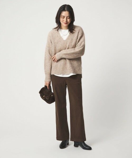 green label relaxing / グリーンレーベル リラクシング その他パンツ | ［size SHORTあり］オルマイ コール ジャージー パンツ マシンウォッシャブル ストレッチ | 詳細12