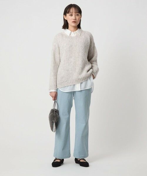 green label relaxing / グリーンレーベル リラクシング その他パンツ | ［size SHORTあり］オルマイ コール ジャージー パンツ マシンウォッシャブル ストレッチ | 詳細30