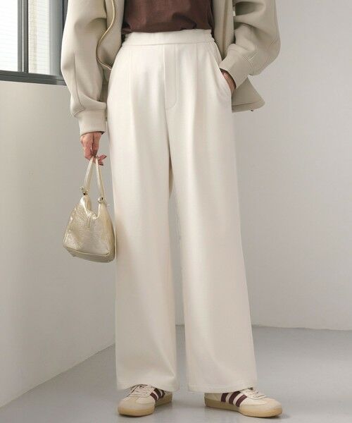 green label relaxing / グリーンレーベル リラクシング その他パンツ | ［size SHORT/TALLあり］オルマイ ウラキモウ ワイド パンツ | 詳細1