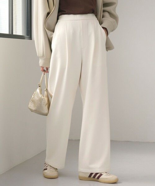 green label relaxing / グリーンレーベル リラクシング その他パンツ | ［size SHORT/TALLあり］オルマイ ウラキモウ ワイド パンツ | 詳細2