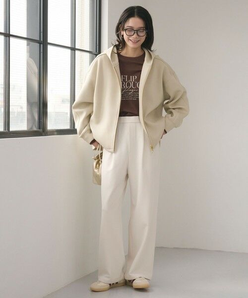 green label relaxing / グリーンレーベル リラクシング その他パンツ | ［size SHORT/TALLあり］オルマイ ウラキモウ ワイド パンツ | 詳細4