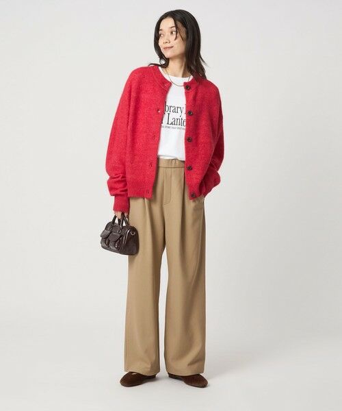 green label relaxing / グリーンレーベル リラクシング その他パンツ | ［size SHORT/TALLあり］オルマイ ウラキモウ ワイド パンツ | 詳細20