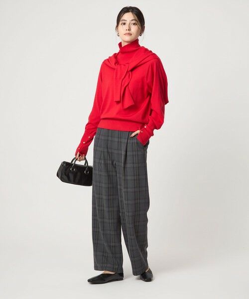 green label relaxing / グリーンレーベル リラクシング その他パンツ | ［size SHORT/TALLあり］オルマイ ウラキモウ ワイド パンツ | 詳細30