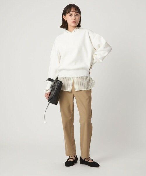 green label relaxing / グリーンレーベル リラクシング その他パンツ | ［size SHORT/TALLあり］オルマイ ウラキモウ テーパード パンツ | 詳細11