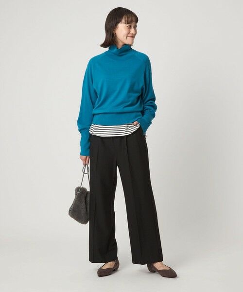 green label relaxing / グリーンレーベル リラクシング その他パンツ | 【結論シリーズ】ニーハイフレアパンツ ウラキモウ［size SHORT/TALLあり］ | 詳細6