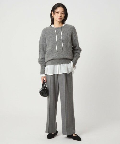 green label relaxing / グリーンレーベル リラクシング その他パンツ | 【結論シリーズ】ニーハイフレアパンツ ウラキモウ［size SHORT/TALLあり］ | 詳細13