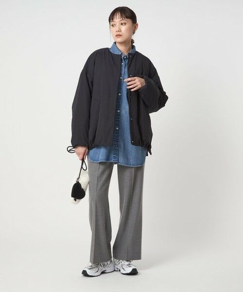 green label relaxing / グリーンレーベル リラクシング その他パンツ | 【結論シリーズ】ニーハイフレアパンツ ウラキモウ［size SHORT/TALLあり］ | 詳細14