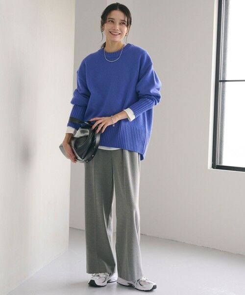 green label relaxing / グリーンレーベル リラクシング その他パンツ | 【結論シリーズ】ニーハイフレアパンツ ウラキモウ［size SHORT/TALLあり］ | 詳細10