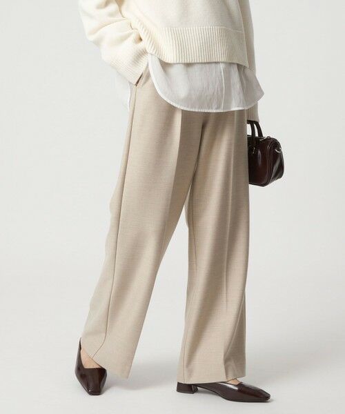 green label relaxing / グリーンレーベル リラクシング その他パンツ | 【結論シリーズ】ニーハイフレアパンツ ウラキモウ［size SHORT/TALLあり］ | 詳細15