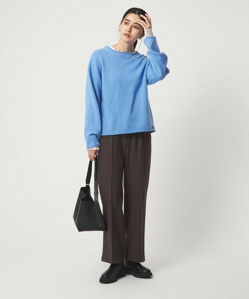 green label relaxing / グリーンレーベル リラクシング その他パンツ | 【結論シリーズ】ニーハイフレアパンツ ウラキモウ［size SHORT/TALLあり］ | 詳細20