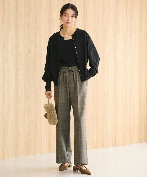 green label relaxing / グリーンレーベル リラクシング その他パンツ | 【結論シリーズ】ニーハイフレアパンツ ウラキモウ［size SHORT/TALLあり］ | 詳細30