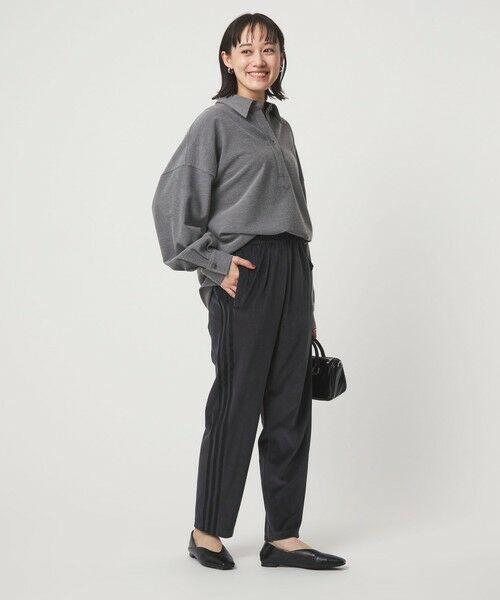 green label relaxing / グリーンレーベル リラクシング その他パンツ | ＜adidas Originals＞ベロア トラックパンツ | 詳細3