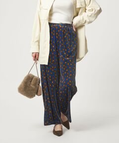 green label relaxing / グリーンレーベル リラクシング チノ・ワークパンツ | ベロア レオパード ワイド パンツ