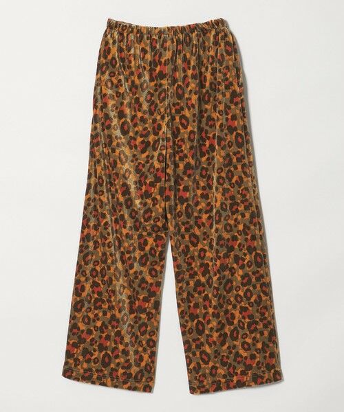 green label relaxing / グリーンレーベル リラクシング チノ・ワークパンツ | ベロア レオパード ワイド パンツ | 詳細5