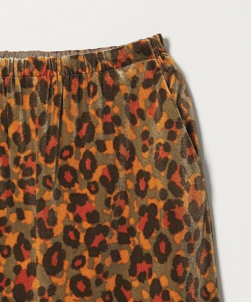 green label relaxing / グリーンレーベル リラクシング チノ・ワークパンツ | ベロア レオパード ワイド パンツ | 詳細6