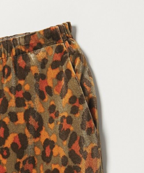 green label relaxing / グリーンレーベル リラクシング チノ・ワークパンツ | ベロア レオパード ワイド パンツ | 詳細7