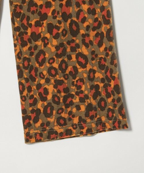 green label relaxing / グリーンレーベル リラクシング チノ・ワークパンツ | ベロア レオパード ワイド パンツ | 詳細9