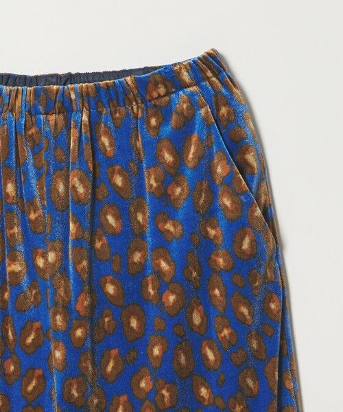 green label relaxing / グリーンレーベル リラクシング チノ・ワークパンツ | ベロア レオパード ワイド パンツ | 詳細20