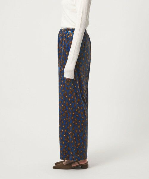 green label relaxing / グリーンレーベル リラクシング チノ・ワークパンツ | ベロア レオパード ワイド パンツ | 詳細16