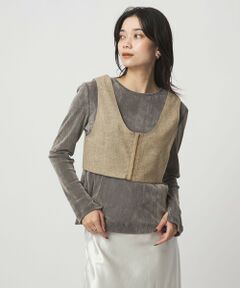 green label relaxing / グリーンレーベル リラクシング ベスト | ＜SEASONAL COLLECTION＞ビスチェ