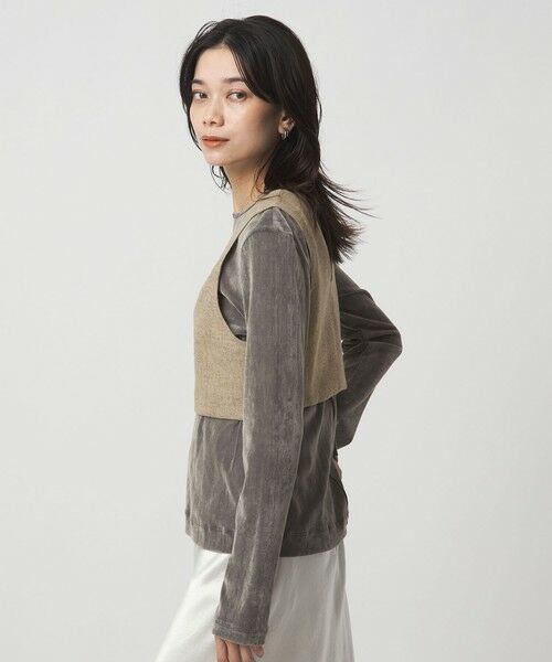 green label relaxing / グリーンレーベル リラクシング ベスト | ＜SEASONAL COLLECTION＞ビスチェ | 詳細2
