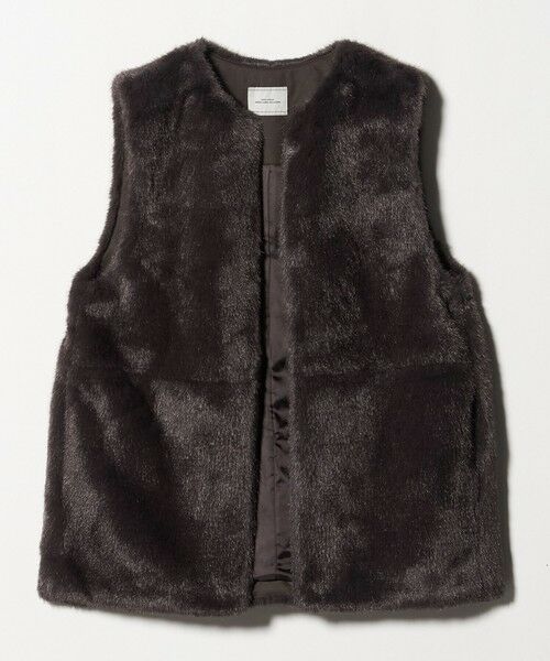 green label relaxing / グリーンレーベル リラクシング ベスト | フェイクファー ベスト | 詳細17