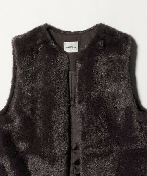 green label relaxing / グリーンレーベル リラクシング ベスト | フェイクファー ベスト | 詳細19