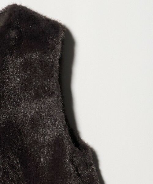 green label relaxing / グリーンレーベル リラクシング ベスト | フェイクファー ベスト | 詳細20