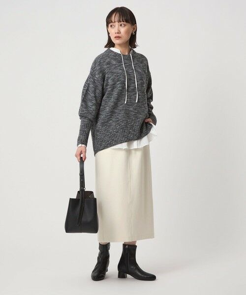 green label relaxing / グリーンレーベル リラクシング ロング・マキシ丈スカート | ［size SHORT/TALLあり］オルマイ ウラキモウ タイト スカート | 詳細3