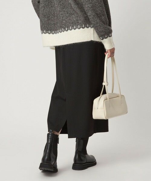 green label relaxing / グリーンレーベル リラクシング ロング・マキシ丈スカート | ［size SHORT/TALLあり］オルマイ ウラキモウ タイト スカート | 詳細5