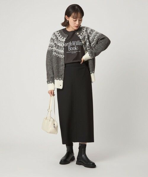 green label relaxing / グリーンレーベル リラクシング ロング・マキシ丈スカート | ［size SHORT/TALLあり］オルマイ ウラキモウ タイト スカート | 詳細6